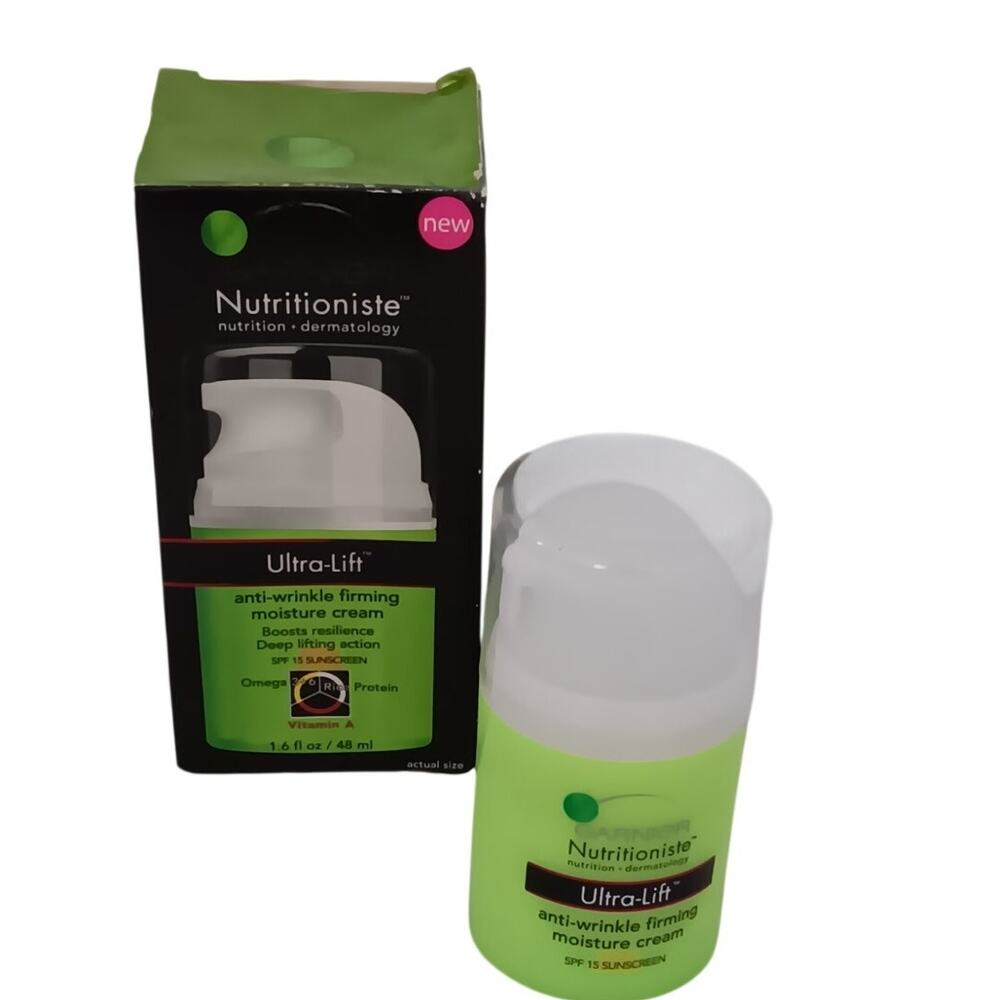 Garnier Nutrioniste Ultra Lift Anti Wrinkle Firming Moisture Cream 1.6 oz. SPF15